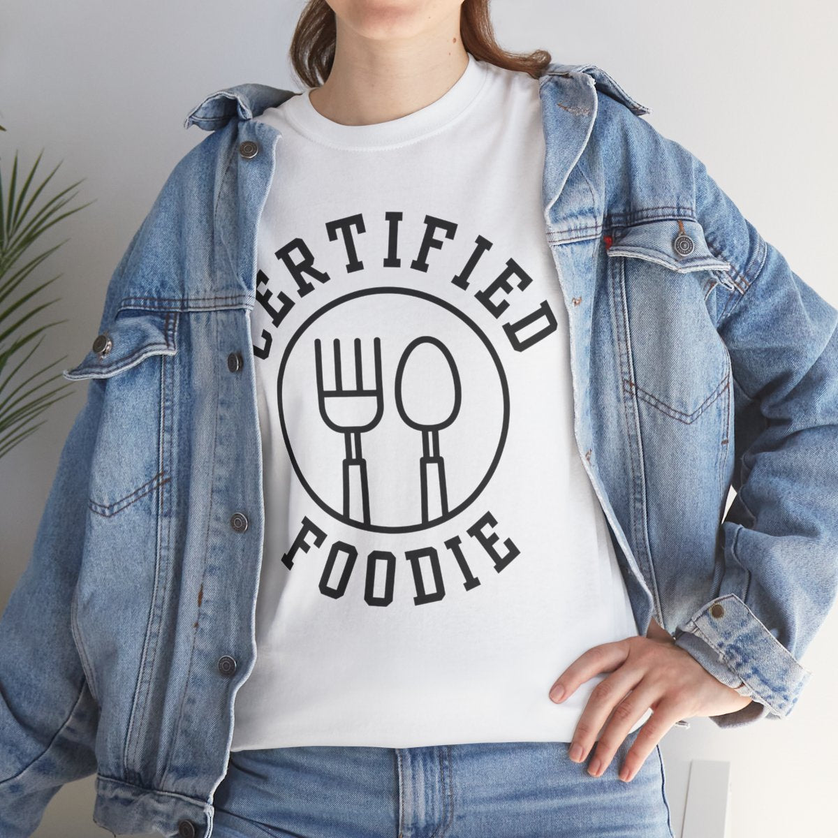 CERTIFIED FOODIE 1 - Foodie (Basic Tee)