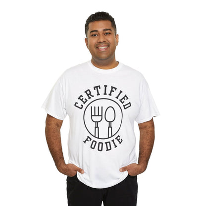 CERTIFIED FOODIE 1 - Foodie (Basic Tee)