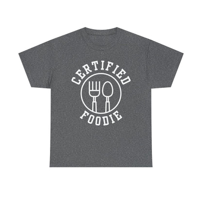 CERTIFIED FOODIE 1 - Foodie (Basic Tee)