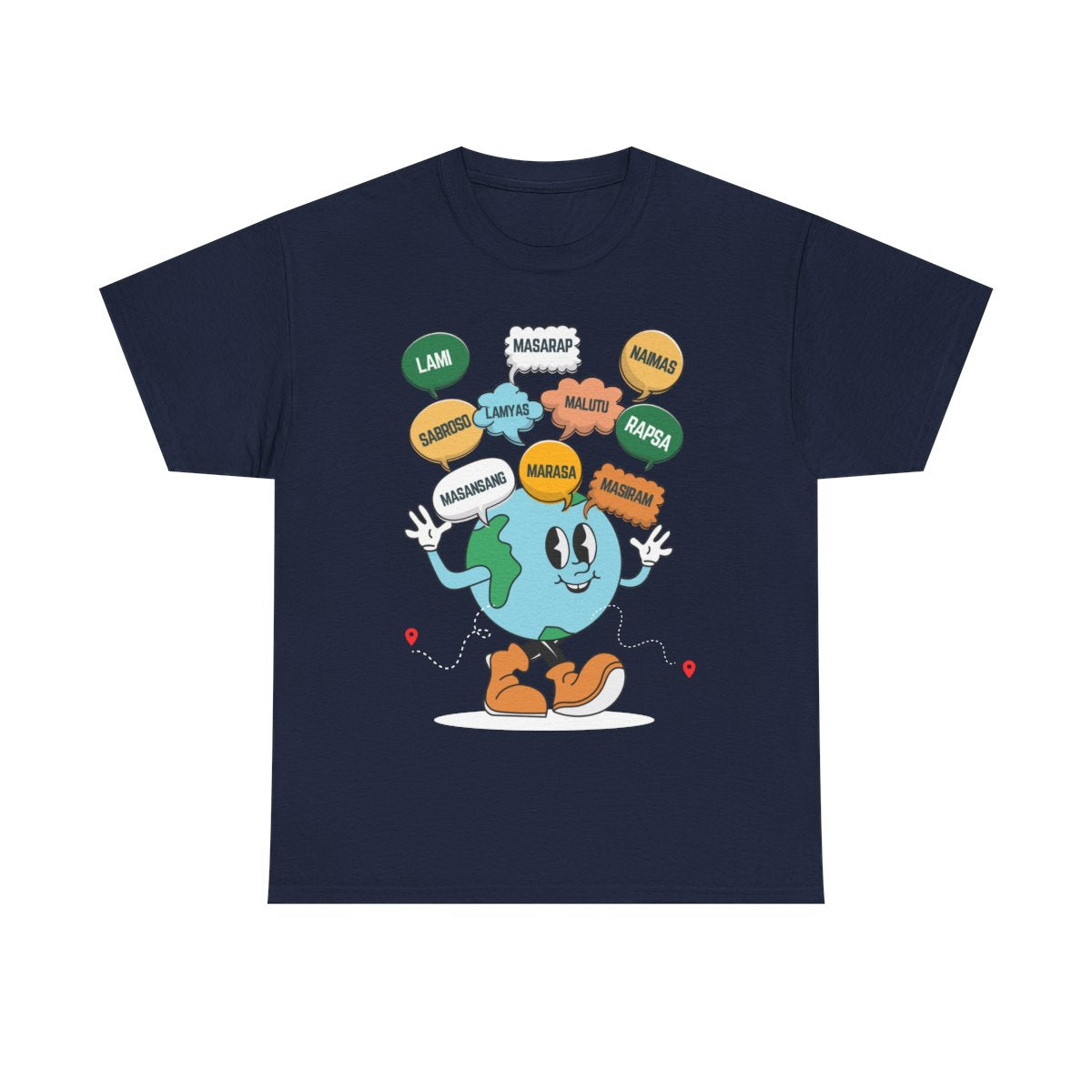FILIPINO DIALECTS - Foodie (Basic Tee)