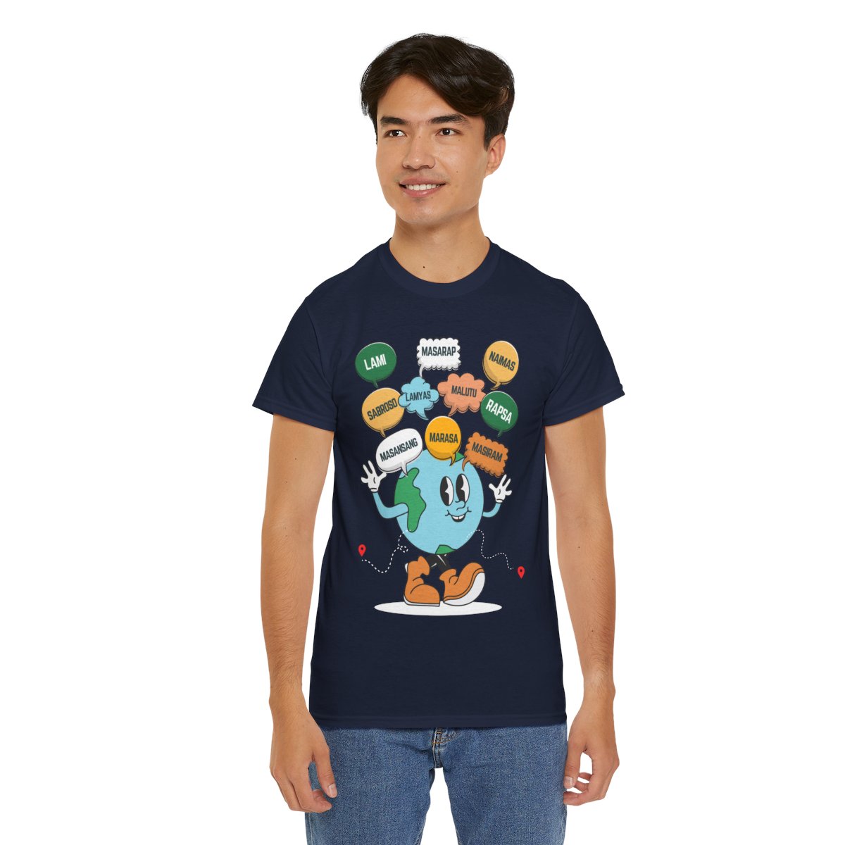 FILIPINO DIALECTS - Foodie (Basic Tee)