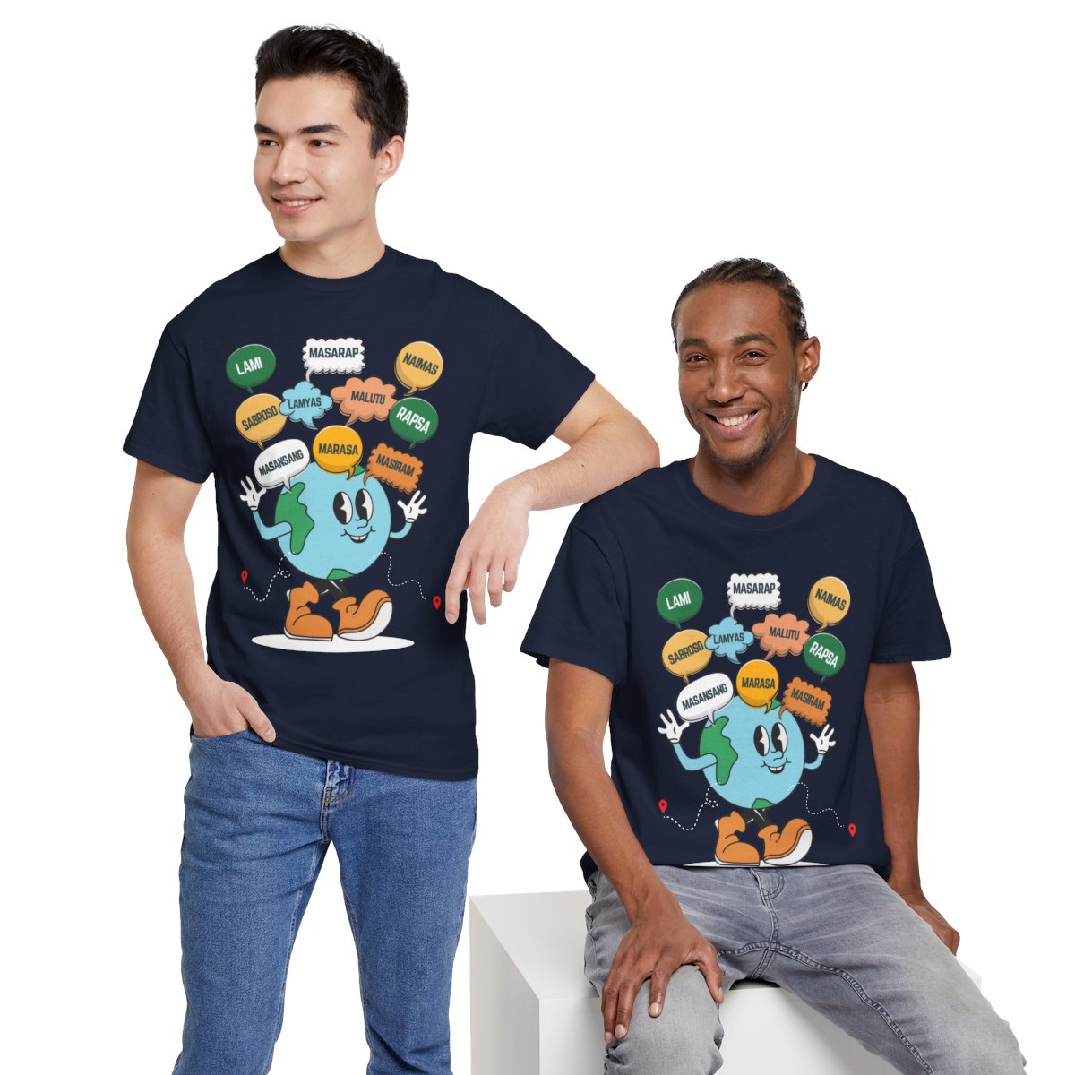 FILIPINO DIALECTS - Foodie (Basic Tee)