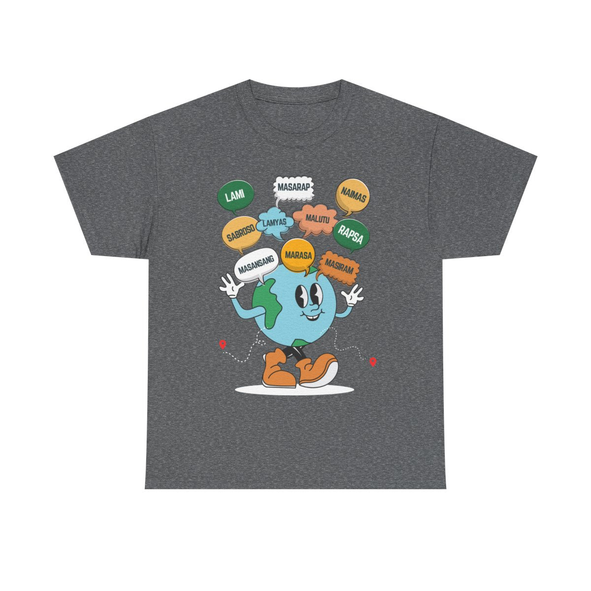 FILIPINO DIALECTS - Foodie (Basic Tee)
