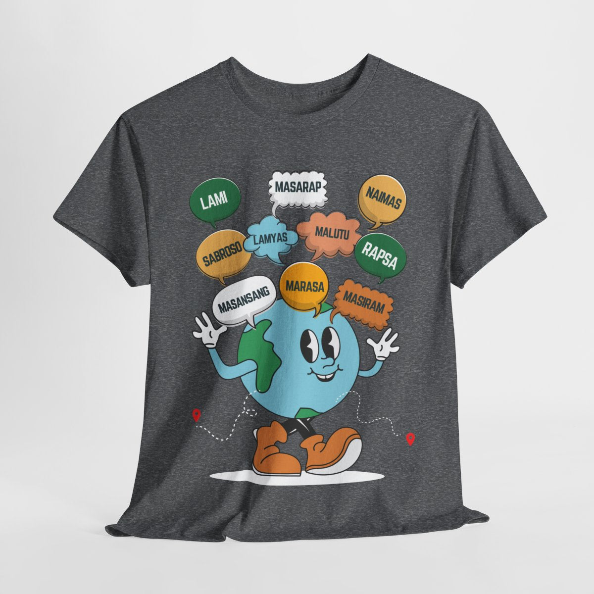 FILIPINO DIALECTS - Foodie (Basic Tee)