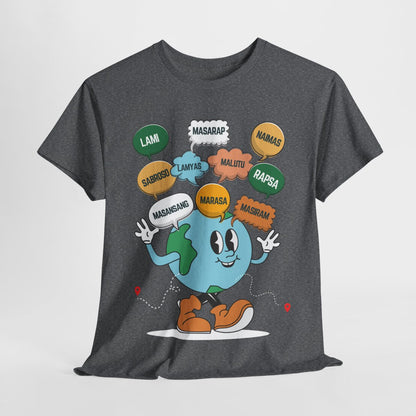 FILIPINO DIALECTS - Foodie (Basic Tee)