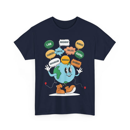 FILIPINO DIALECTS - Foodie (Basic Tee)