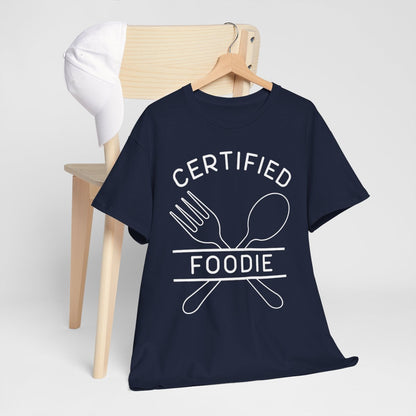 CERTIFIED FOODIE 2 - Foodie (Basic Tee)