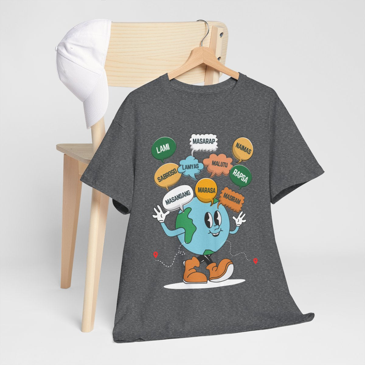 FILIPINO DIALECTS - Foodie (Basic Tee)