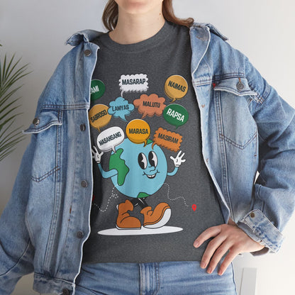 FILIPINO DIALECTS - Foodie (Basic Tee)