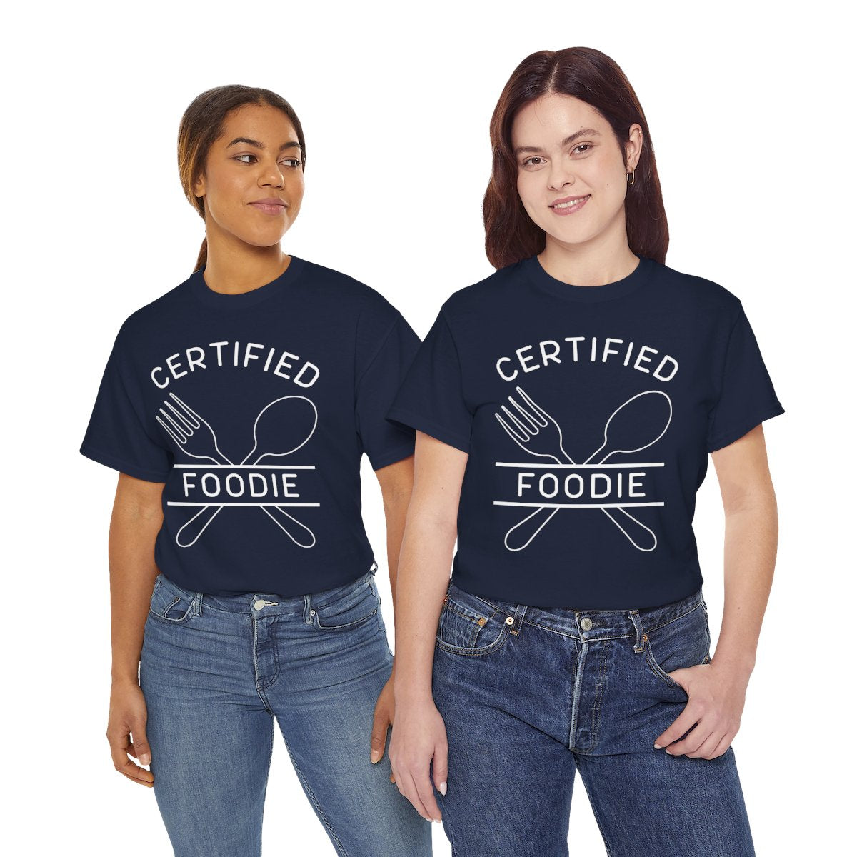 CERTIFIED FOODIE 2 - Foodie (Basic Tee)