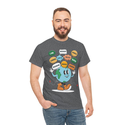 FILIPINO DIALECTS - Foodie (Basic Tee)