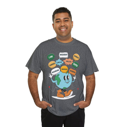 FILIPINO DIALECTS - Foodie (Basic Tee)