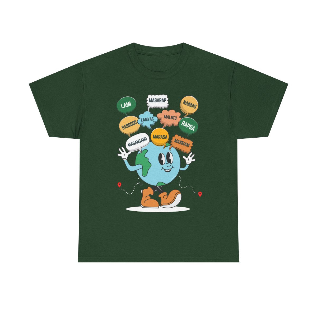 FILIPINO DIALECTS - Foodie (Basic Tee)