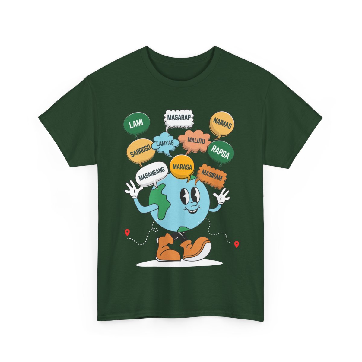 FILIPINO DIALECTS - Foodie (Basic Tee)