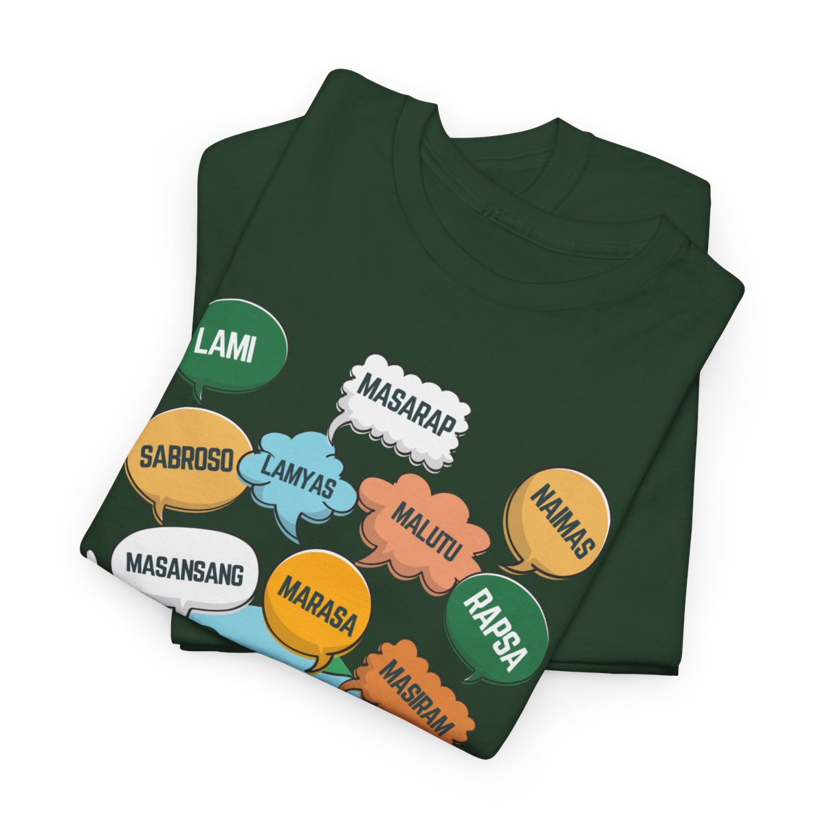 FILIPINO DIALECTS - Foodie (Basic Tee)