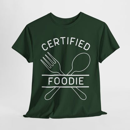 CERTIFIED FOODIE 2 - Foodie (Basic Tee)