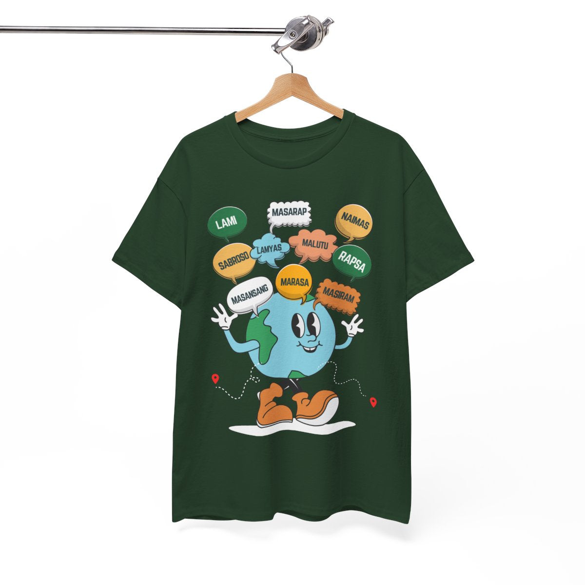 FILIPINO DIALECTS - Foodie (Basic Tee)