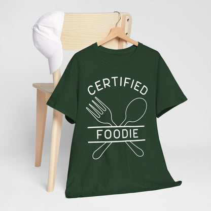 CERTIFIED FOODIE 2 - Foodie (Basic Tee)