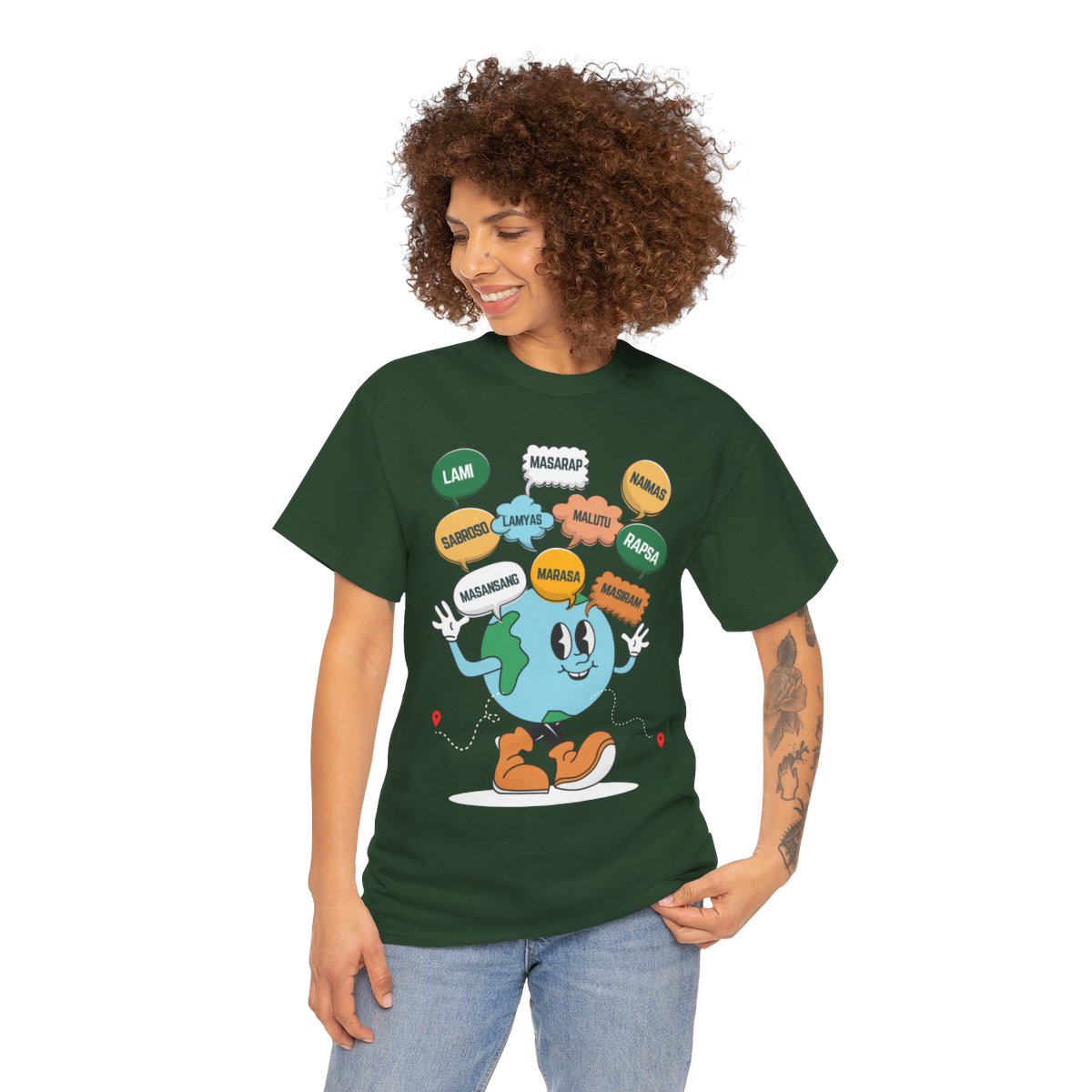 FILIPINO DIALECTS - Foodie (Basic Tee)