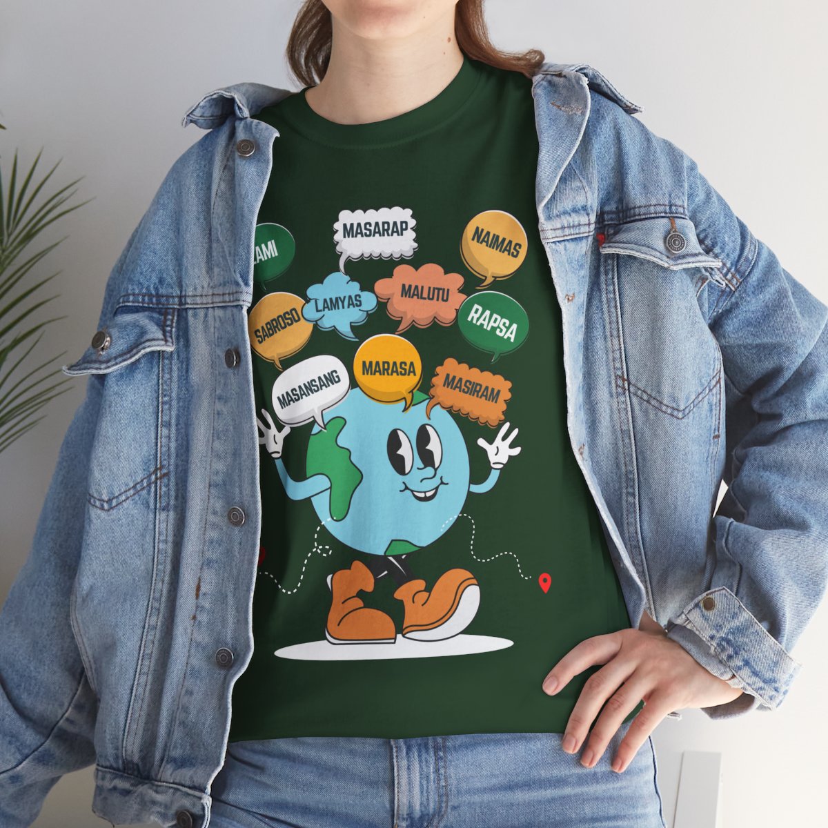FILIPINO DIALECTS - Foodie (Basic Tee)