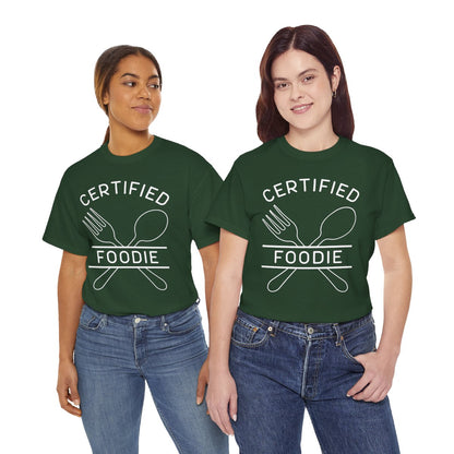 CERTIFIED FOODIE 2 - Foodie (Basic Tee)