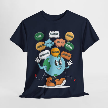 FILIPINO DIALECTS - Foodie (Basic Tee)