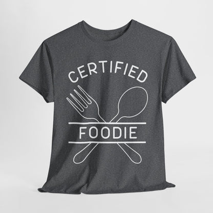 CERTIFIED FOODIE 2 - Foodie (Basic Tee)