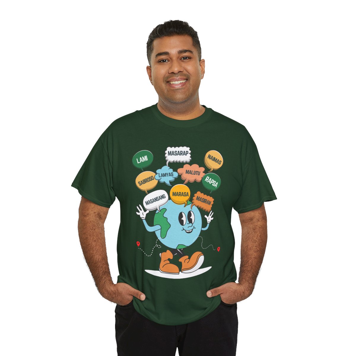 FILIPINO DIALECTS - Foodie (Basic Tee)