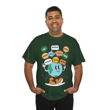 FILIPINO DIALECTS - Foodie (Basic Tee)