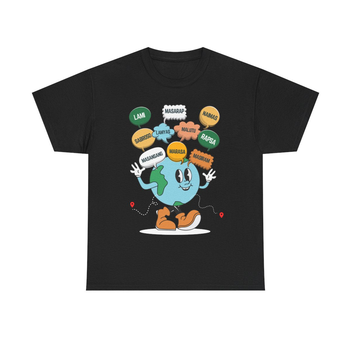 FILIPINO DIALECTS - Foodie (Basic Tee)