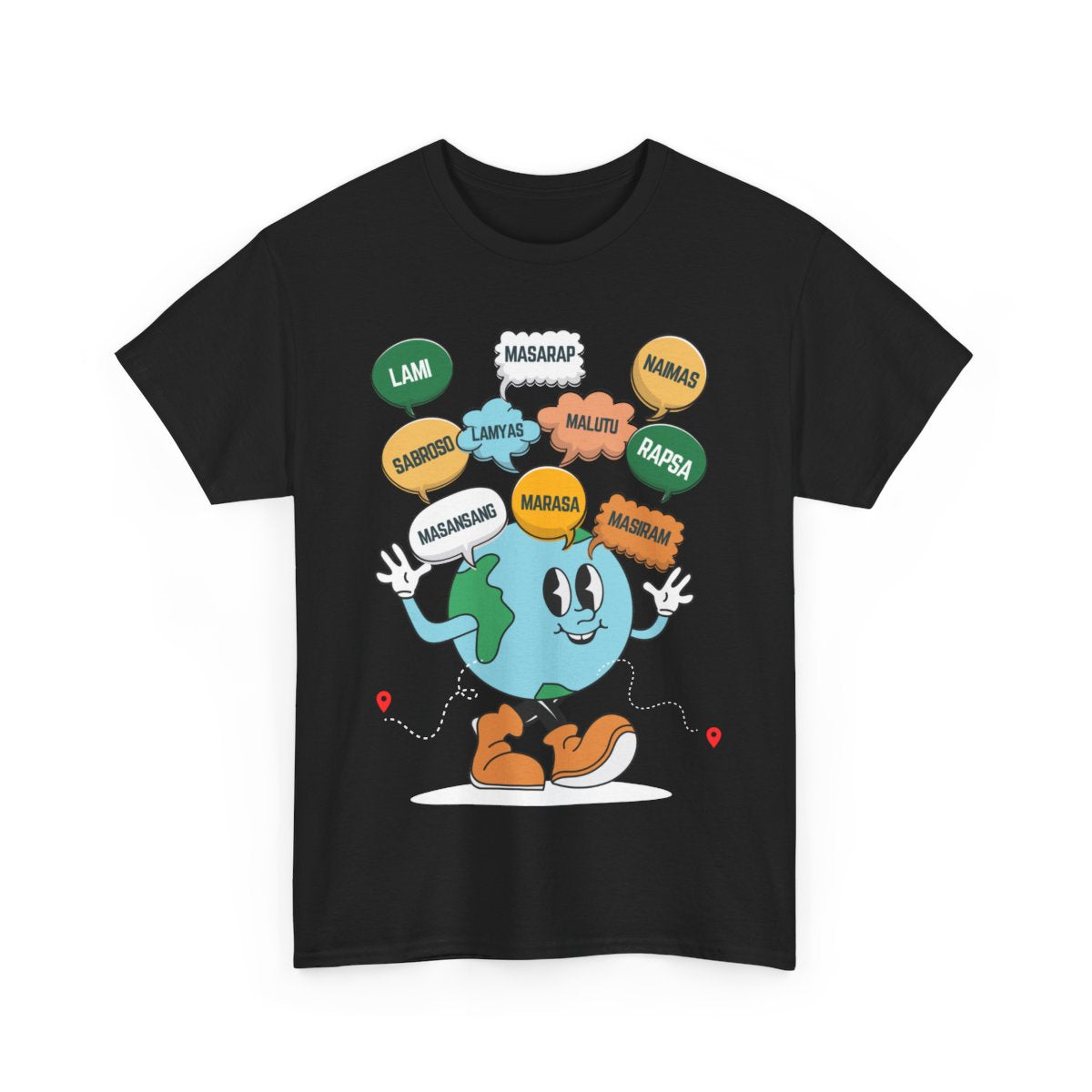 FILIPINO DIALECTS - Foodie (Basic Tee)