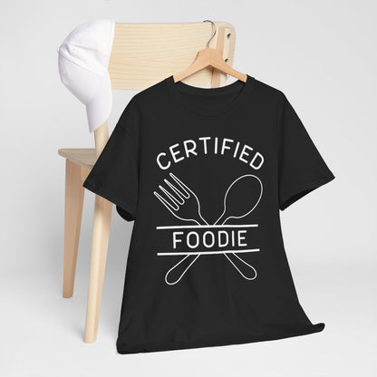 CERTIFIED FOODIE 2 - Foodie (Basic Tee)