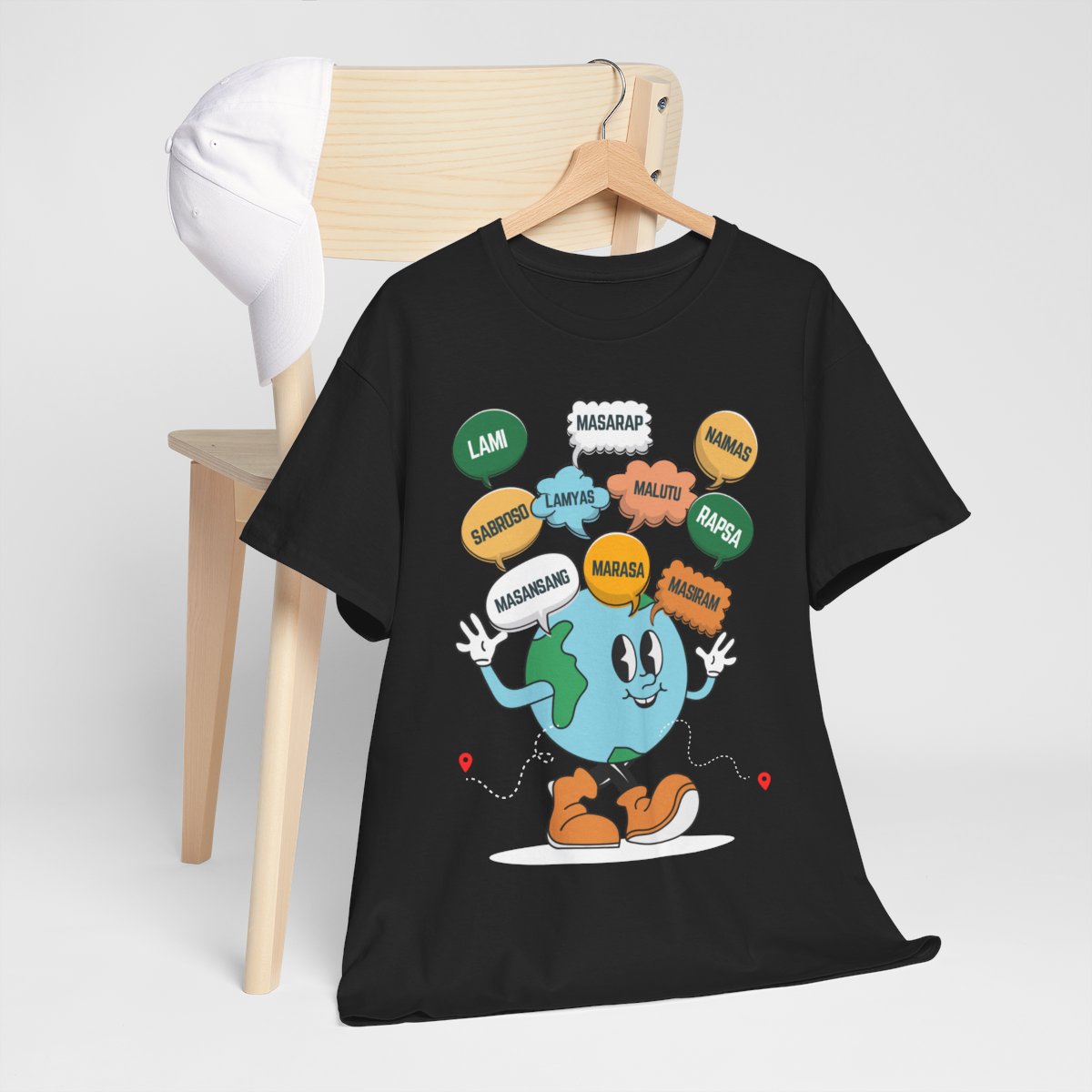 FILIPINO DIALECTS - Foodie (Basic Tee)