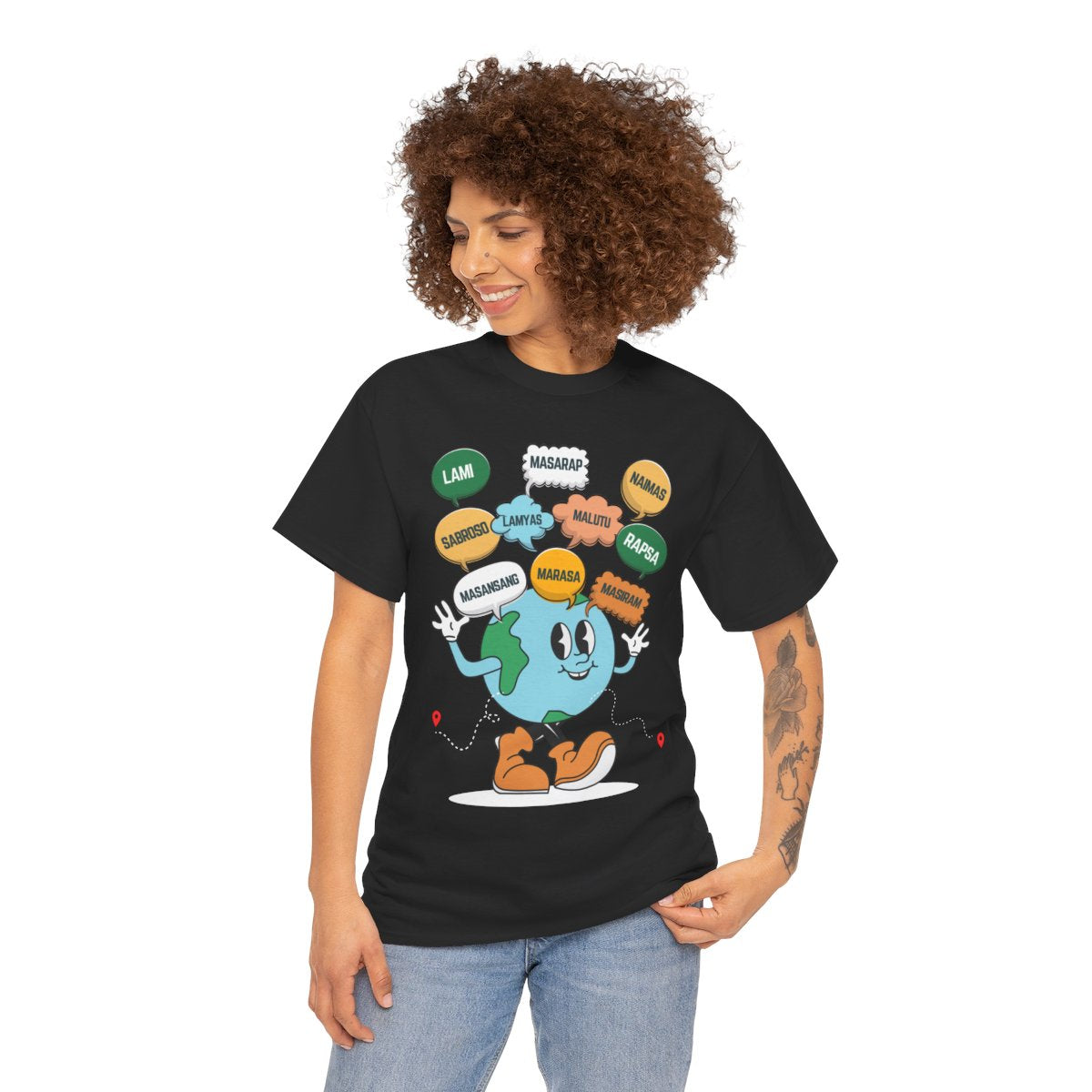 FILIPINO DIALECTS - Foodie (Basic Tee)