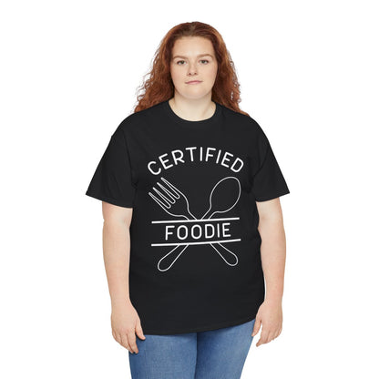 CERTIFIED FOODIE 2 - Foodie (Basic Tee)