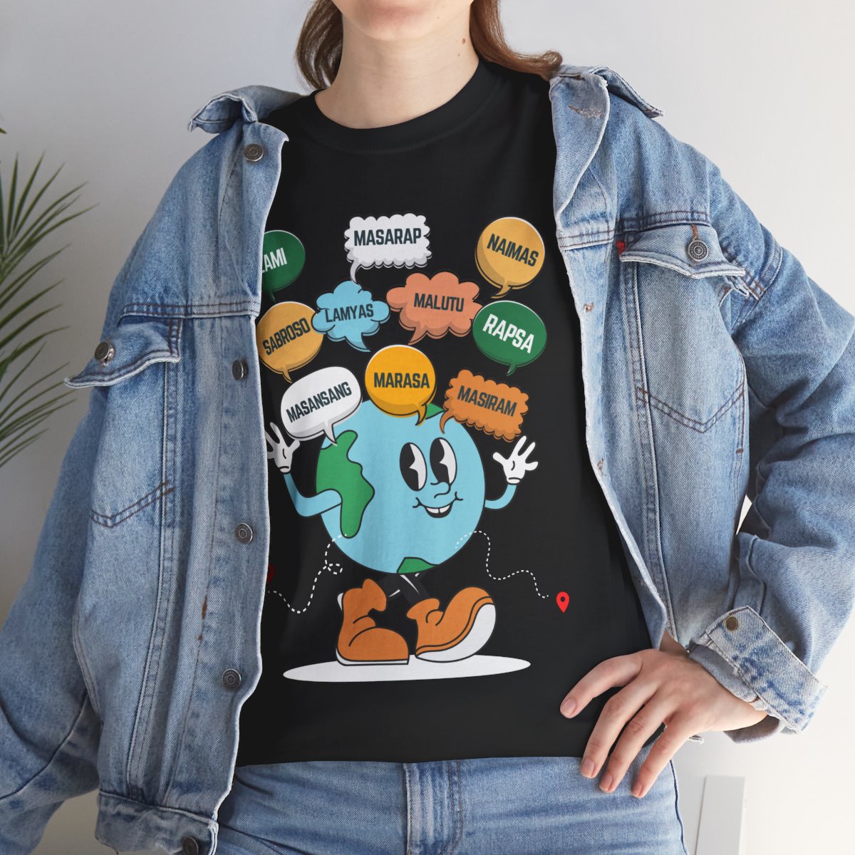 FILIPINO DIALECTS - Foodie (Basic Tee)
