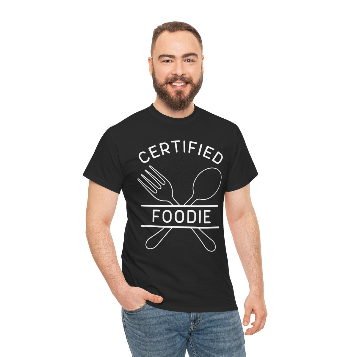 CERTIFIED FOODIE 2 - Foodie (Basic Tee)