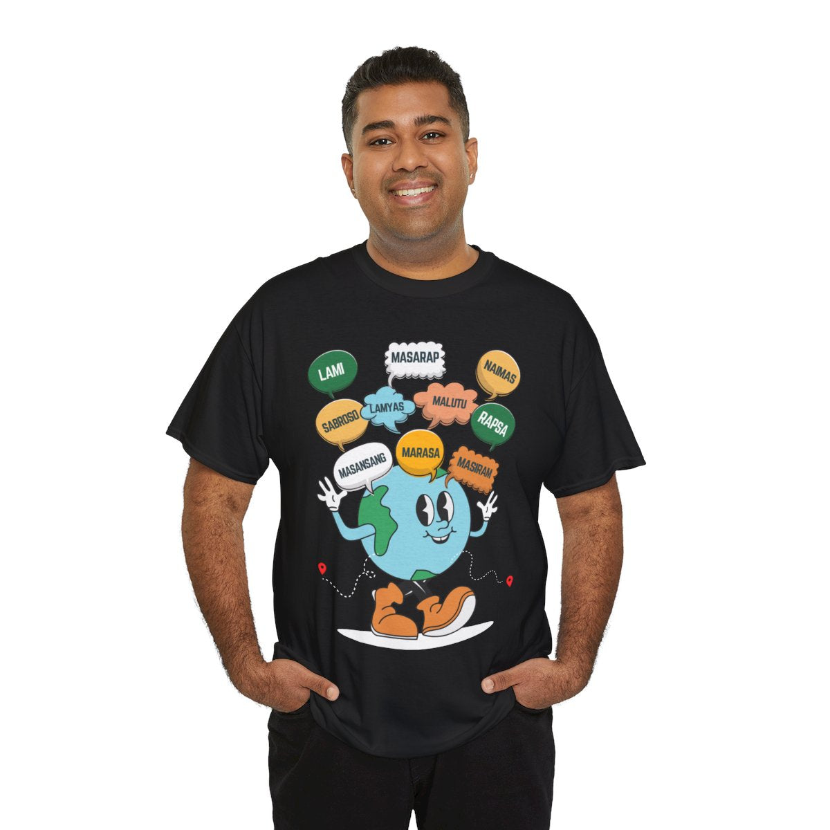 FILIPINO DIALECTS - Foodie (Basic Tee)