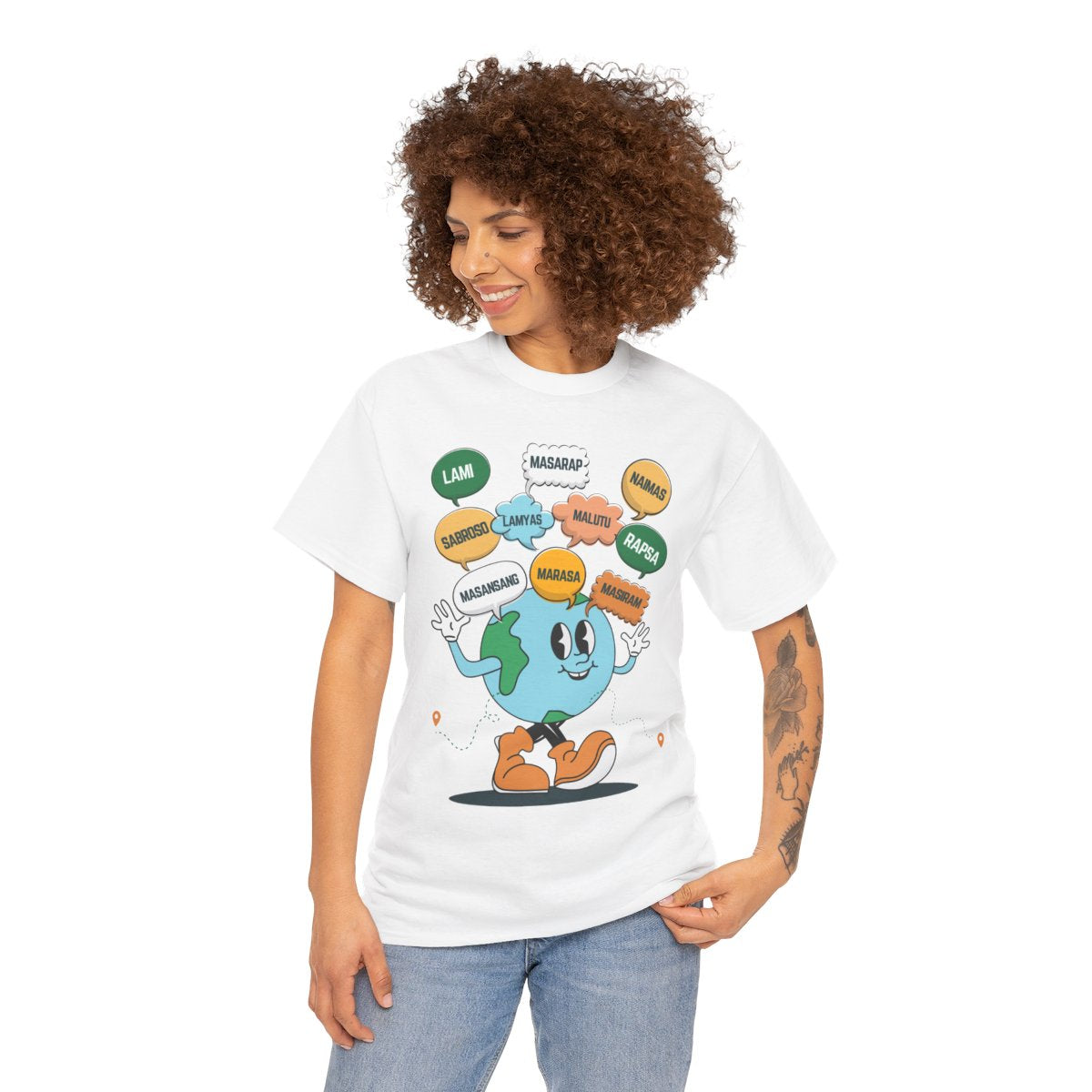 FILIPINO DIALECTS - Foodie (Basic Tee)