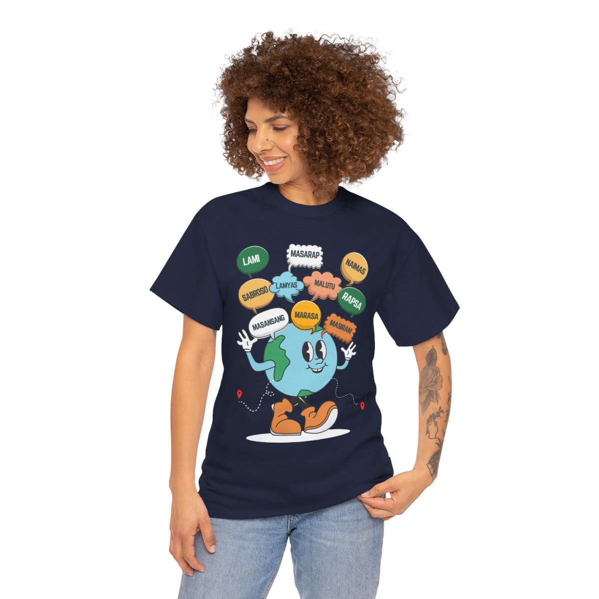 FILIPINO DIALECTS - Foodie (Basic Tee)