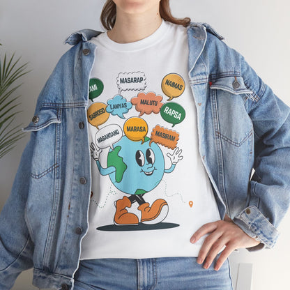 FILIPINO DIALECTS - Foodie (Basic Tee)