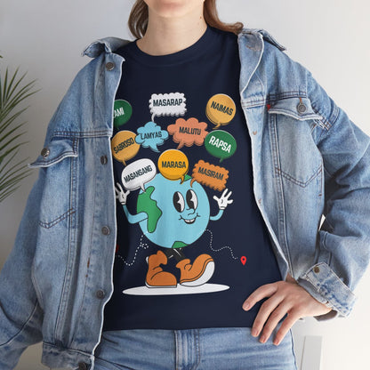 FILIPINO DIALECTS - Foodie (Basic Tee)