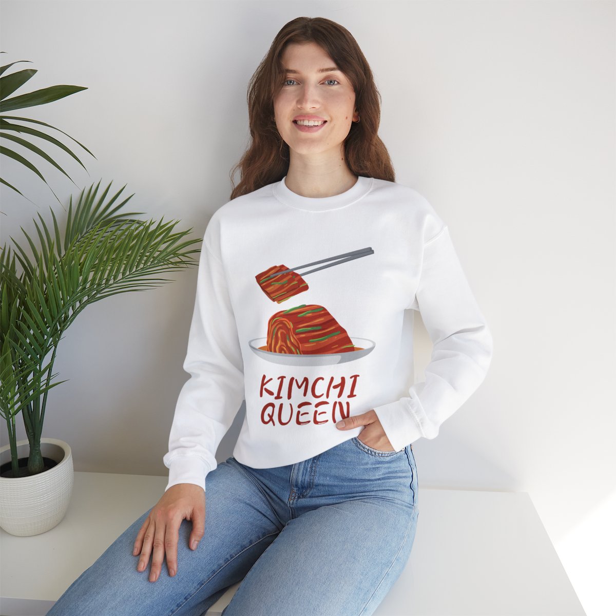 KIMCHI QUEEN - Korean Food (Sweatshirt)