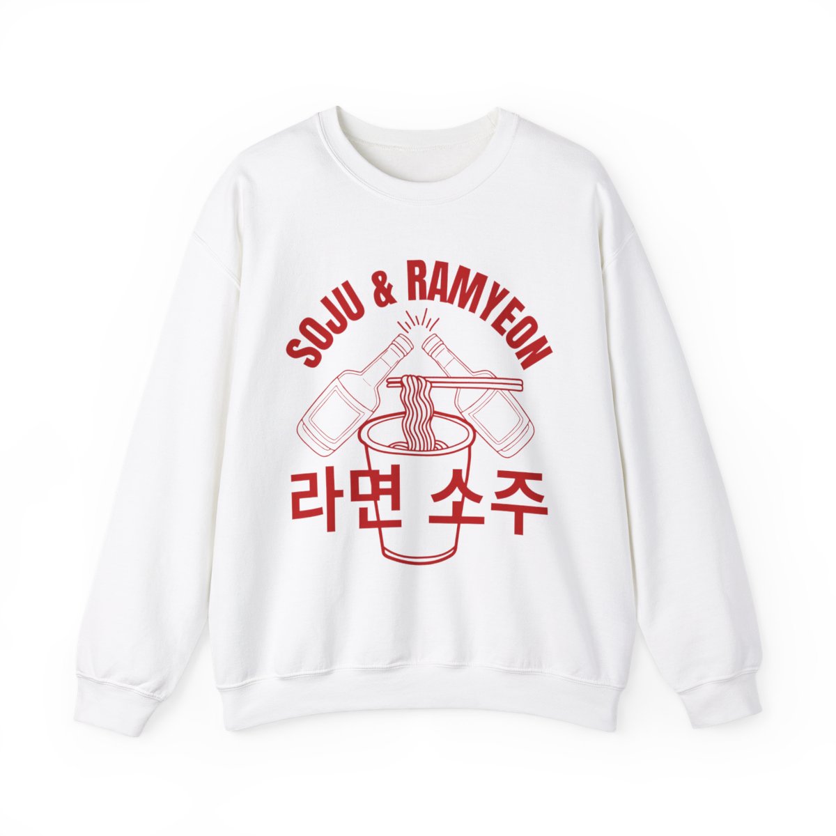 SOJU & RAMYEON - Korean Food (Sweatshirt)