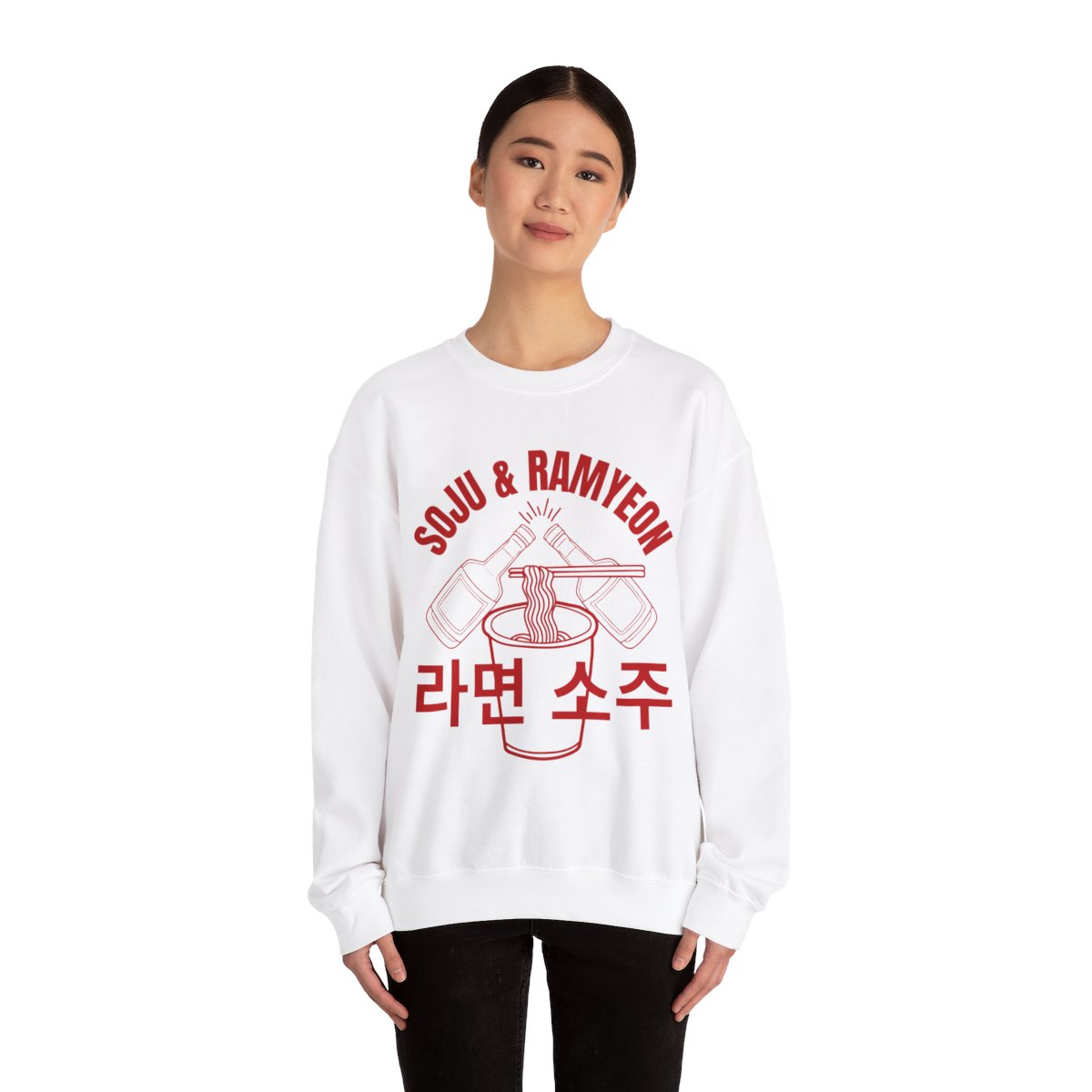 SOJU & RAMYEON - Korean Food (Sweatshirt)