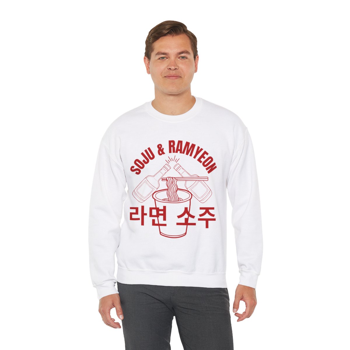 SOJU & RAMYEON - Korean Food (Sweatshirt)