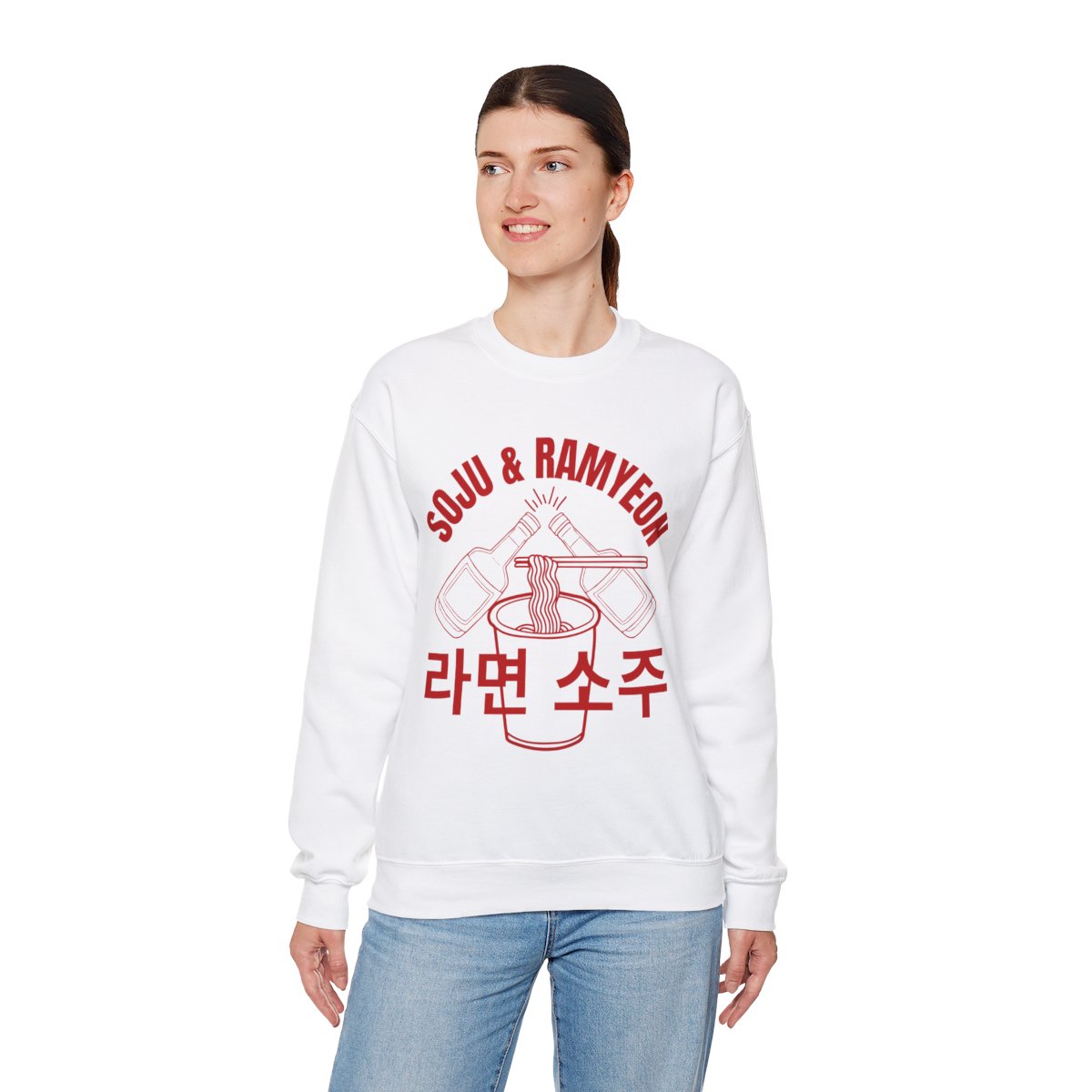 SOJU & RAMYEON - Korean Food (Sweatshirt)