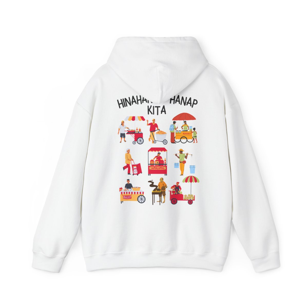 PINOY STREET FOODS 1 - Filipino Food (Hoodie)