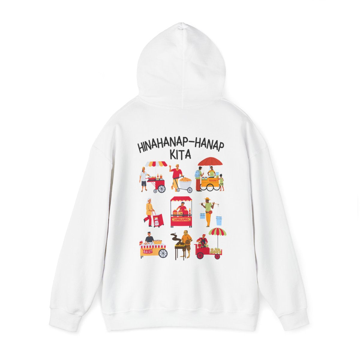 PINOY STREET FOODS 1 - Filipino Food (Hoodie)