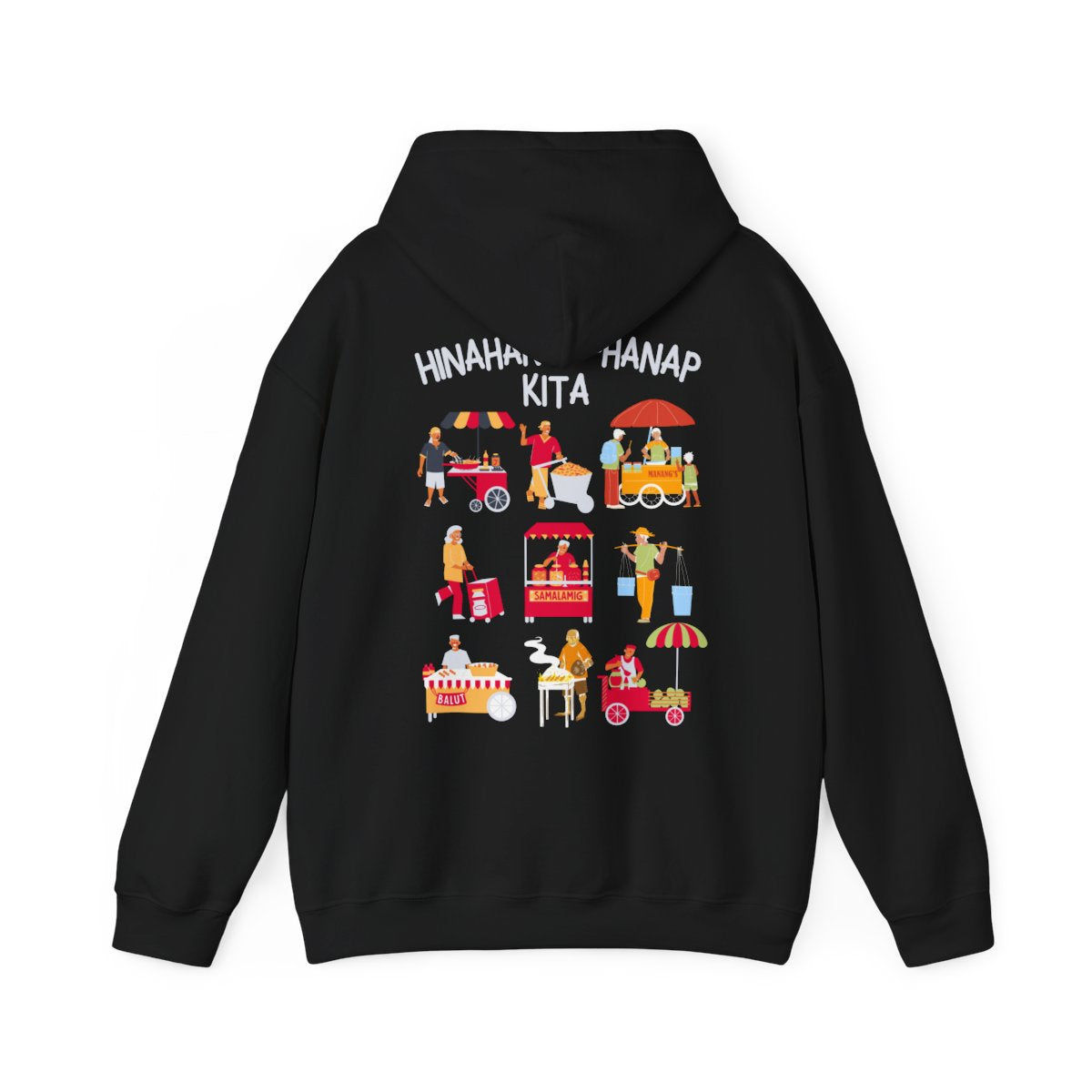 PINOY STREET FOODS 1 - Filipino Food (Hoodie)